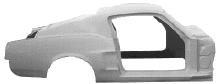 67-68 Fastback Body